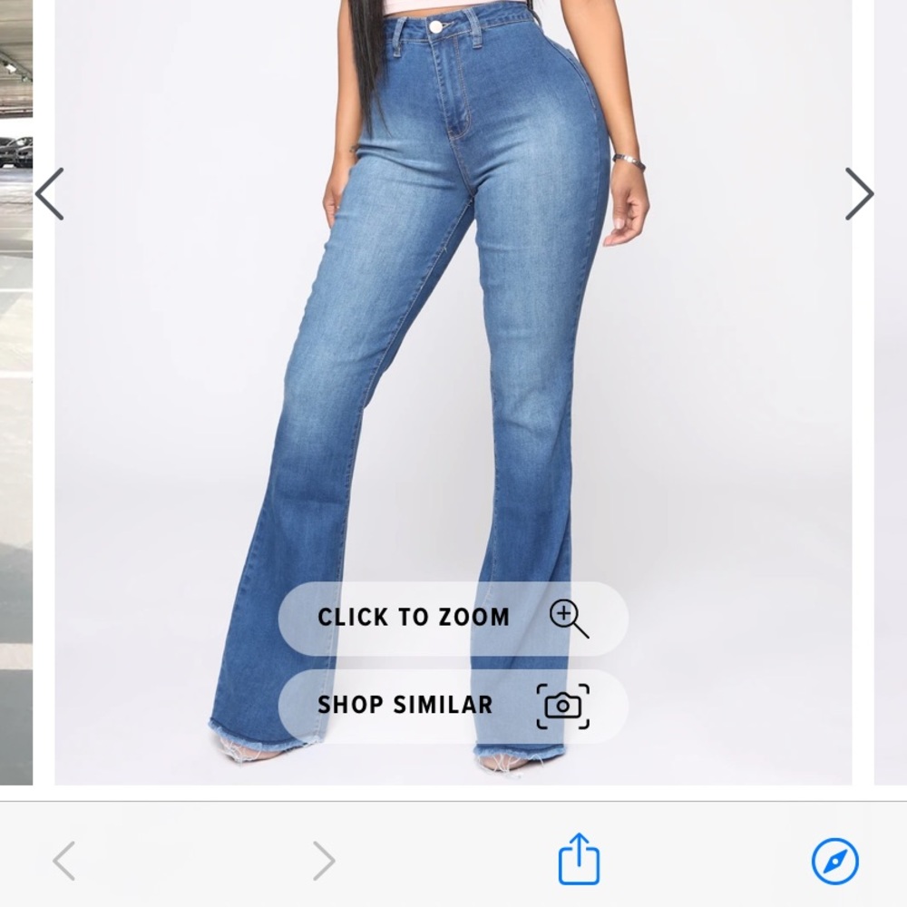 High rise jeans